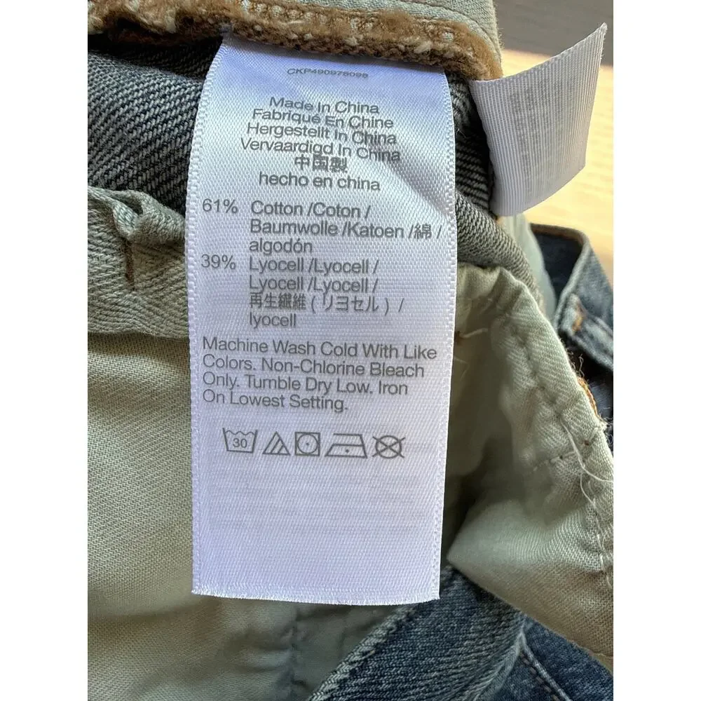 Madewell Harlow Wide-Leg Jeans in Blue Size 27 NEW NWT - Picture 7 of 8